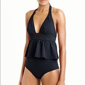 J Crew 🆕 XS S M Xl tankini top piqué nylon g3845